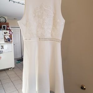 Brand new white dress